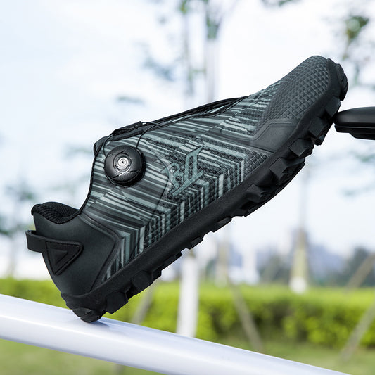 DC-007 Pro Mountain Bike Cycling Shoes ā Lock & Non-Lock Cleat Compatible