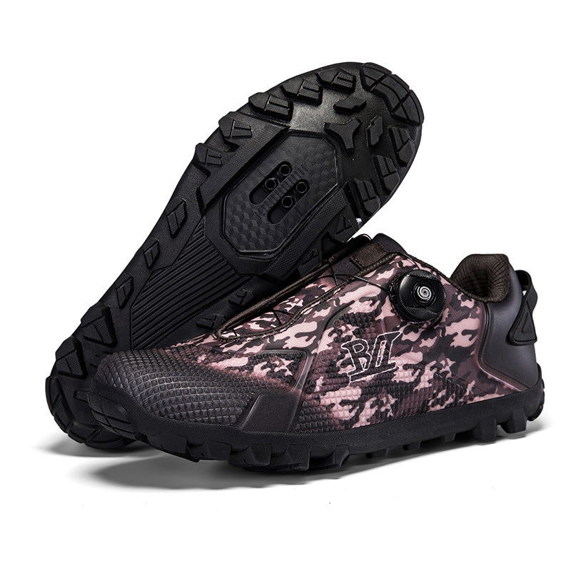 DC-007 Pro Mountain Bike Cycling Shoes — Lock & Non-Lock Cleat Compatible