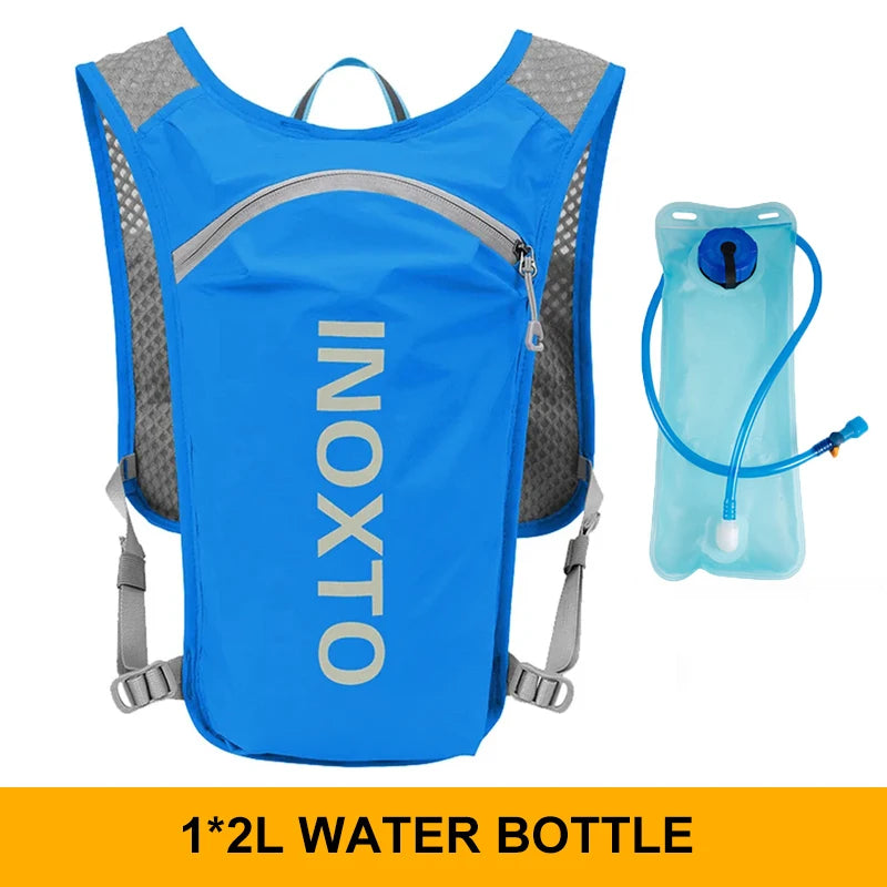 INOXTO 5L Breathable Hydration Vest - Lightweight Running & Cycling Backpack for E-Bike, Trail & Marathon