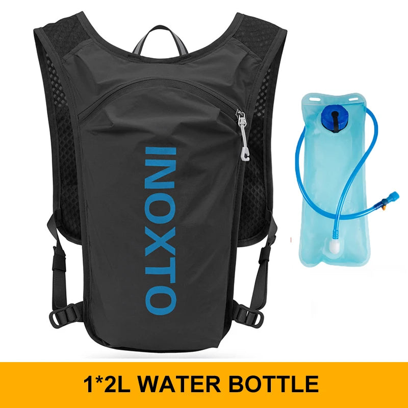 INOXTO 5L Breathable Hydration Vest - Lightweight Running & Cycling Backpack for E-Bike, Trail & Marathon