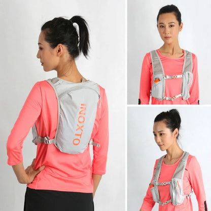INOXTO 5L Breathable Hydration Vest - Lightweight Running & Cycling Backpack for E-Bike, Trail & Marathon